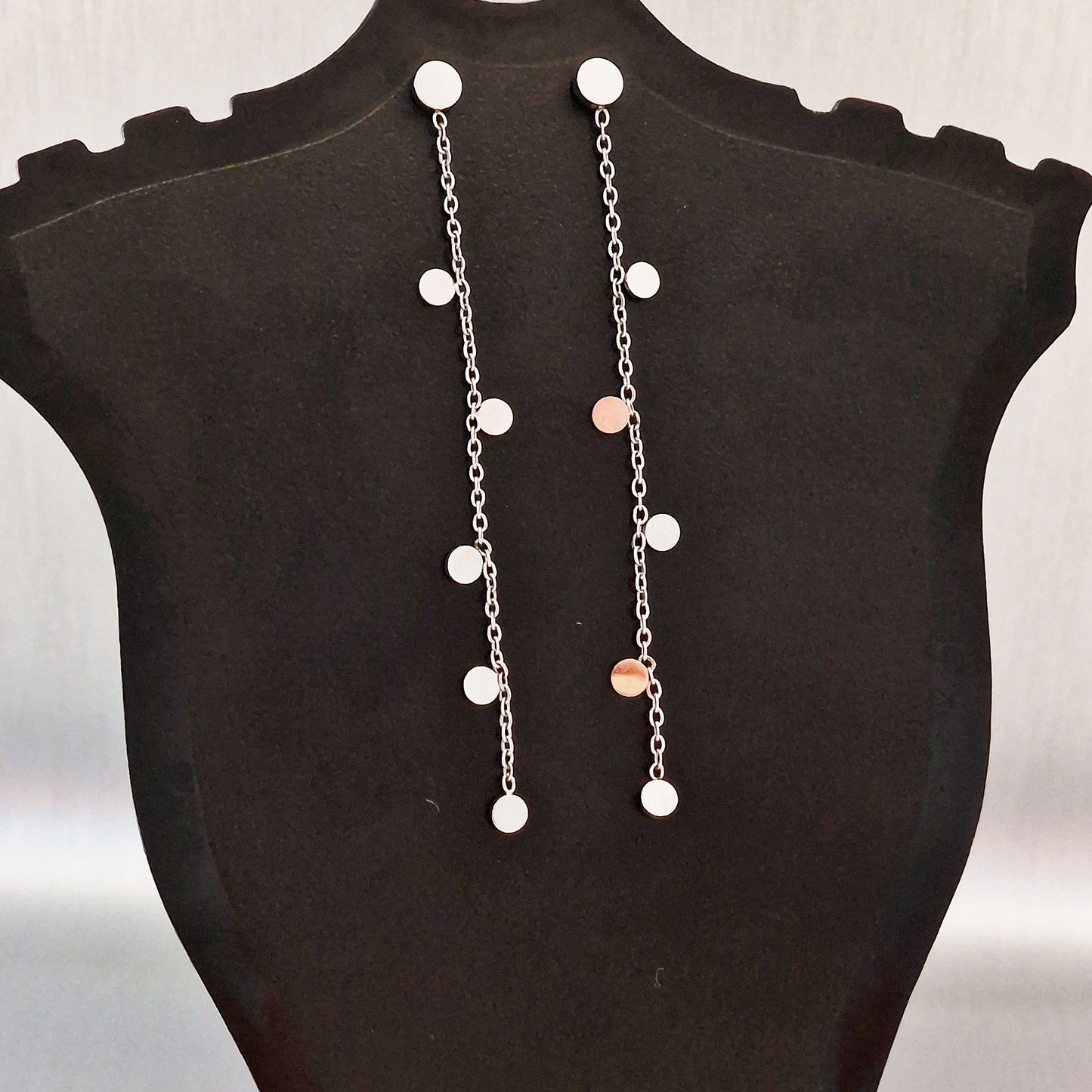 Stainless steel earrings - Emma (Silver)