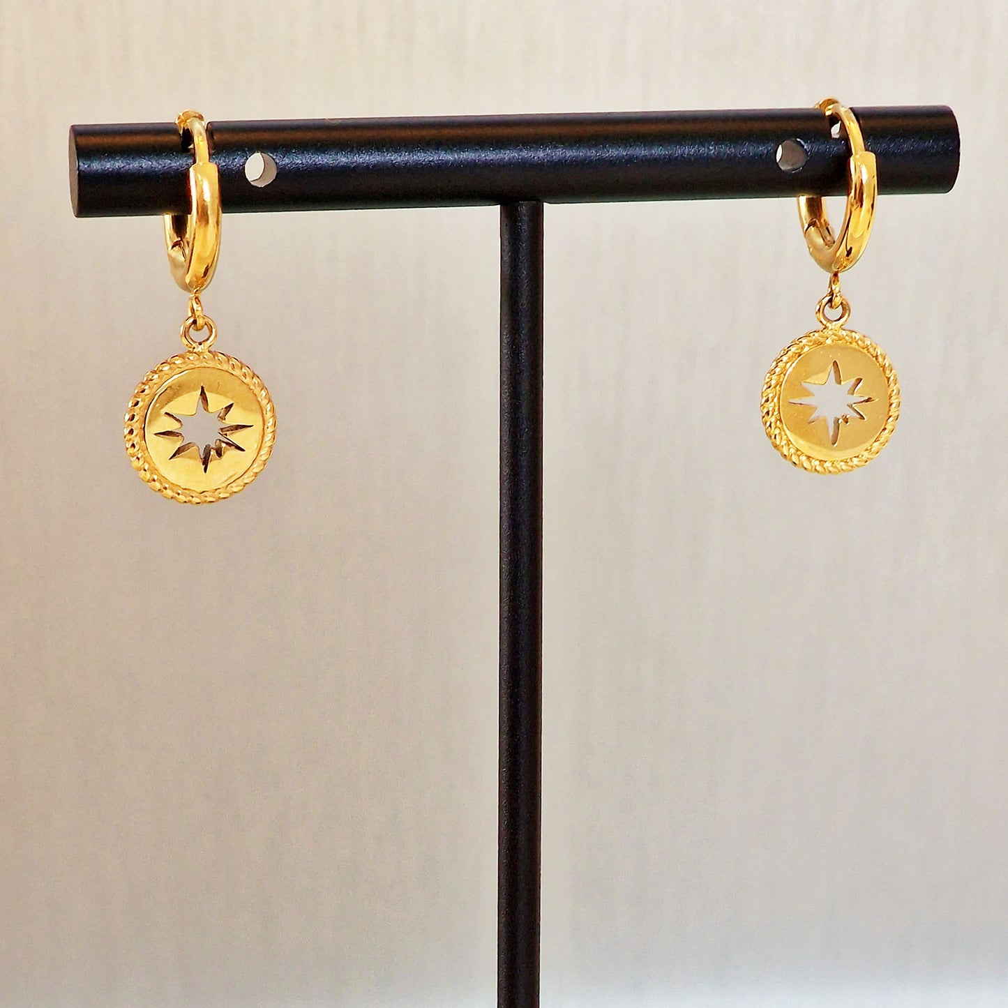 Stainless steel earrings - Estrella