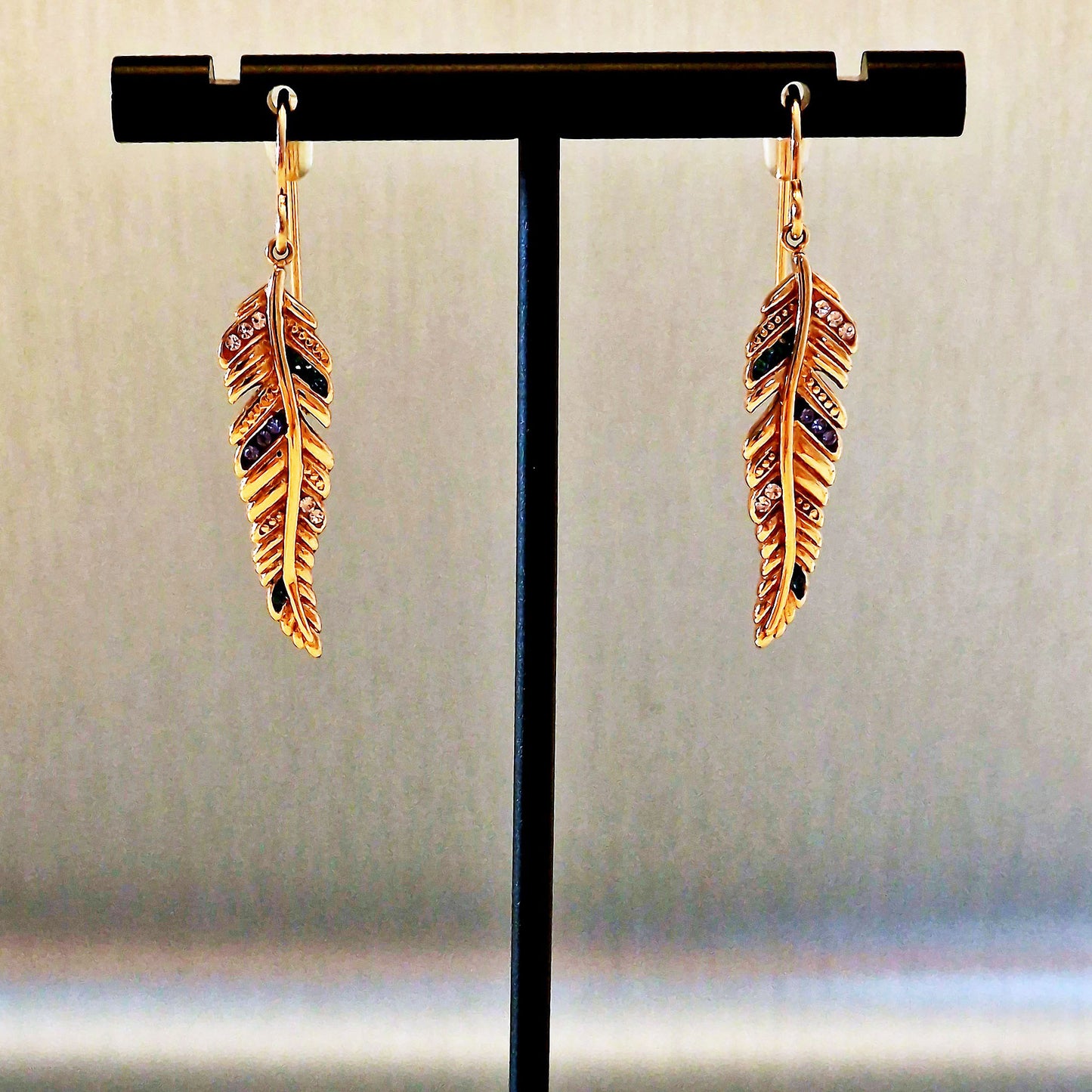 Stainless steel earrings - Autumn