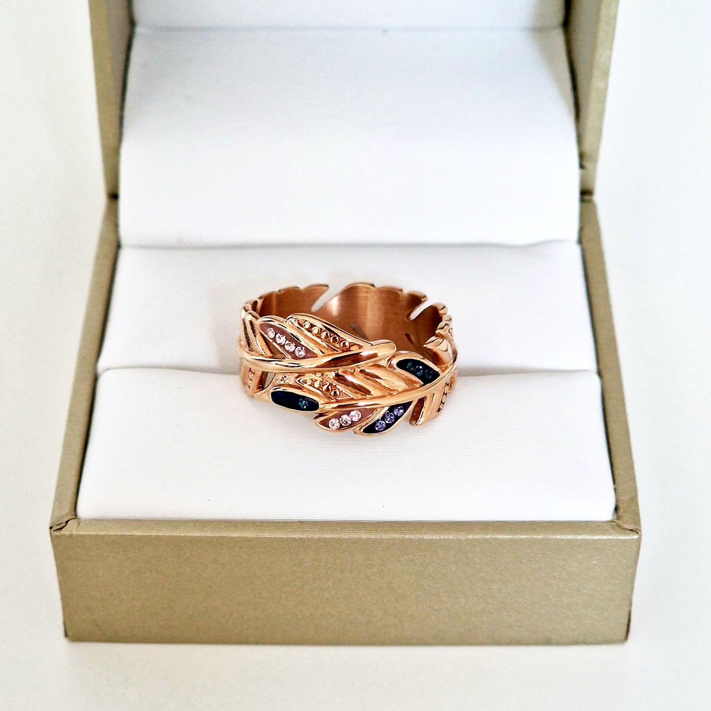 Stainless steel jewelry set - Autumn