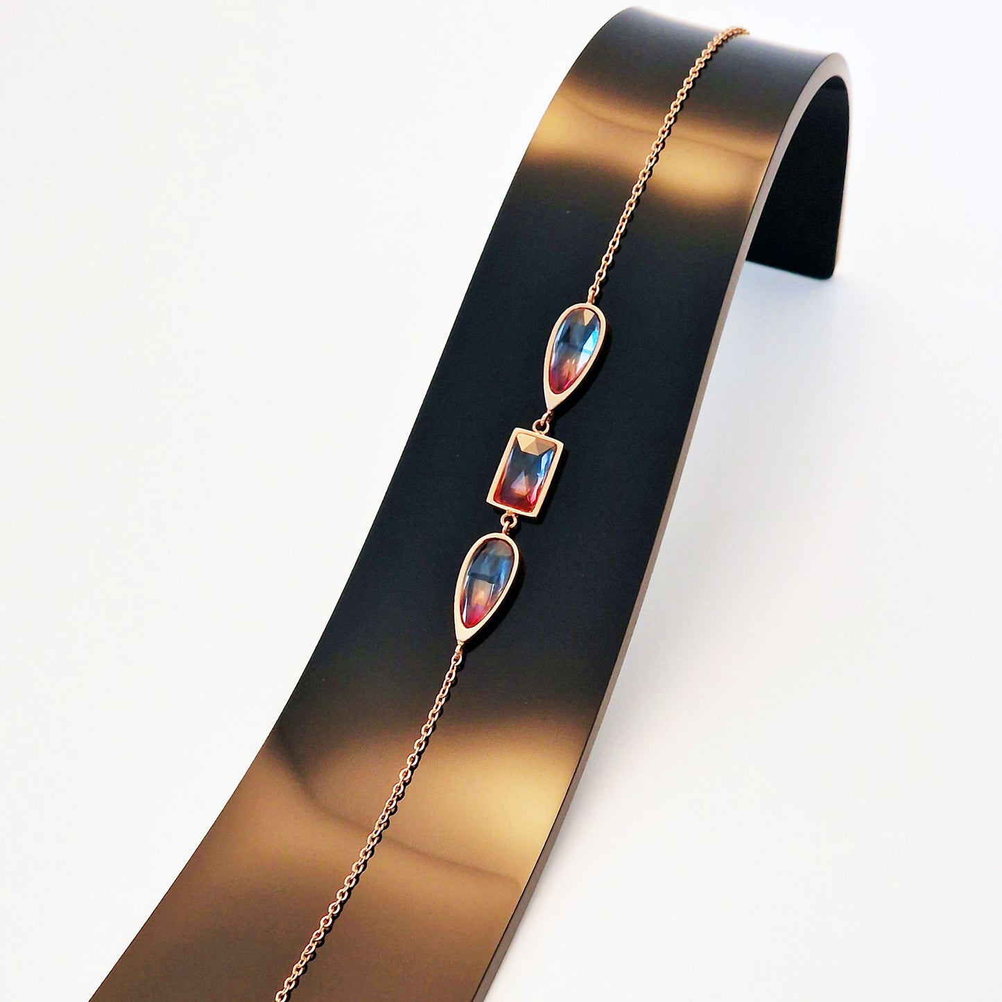 Stainless steel jewelry set - Sunset