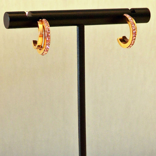 Stainless steel earrings - Calliope