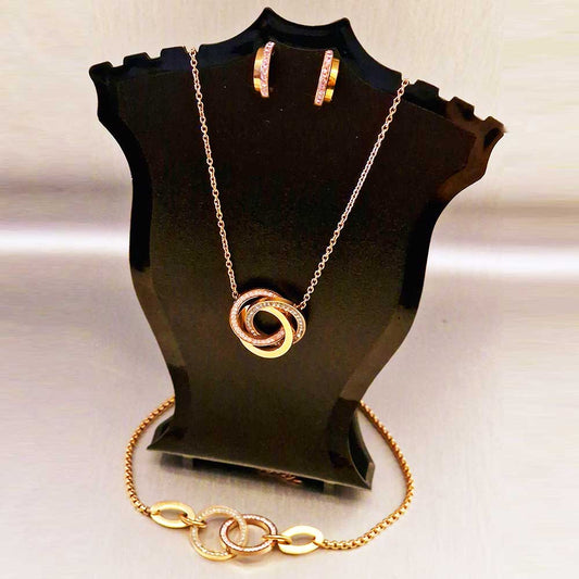 Stainless steel jewelry set - Calliope