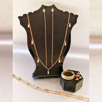 Stainless steel jewelry set - Adela