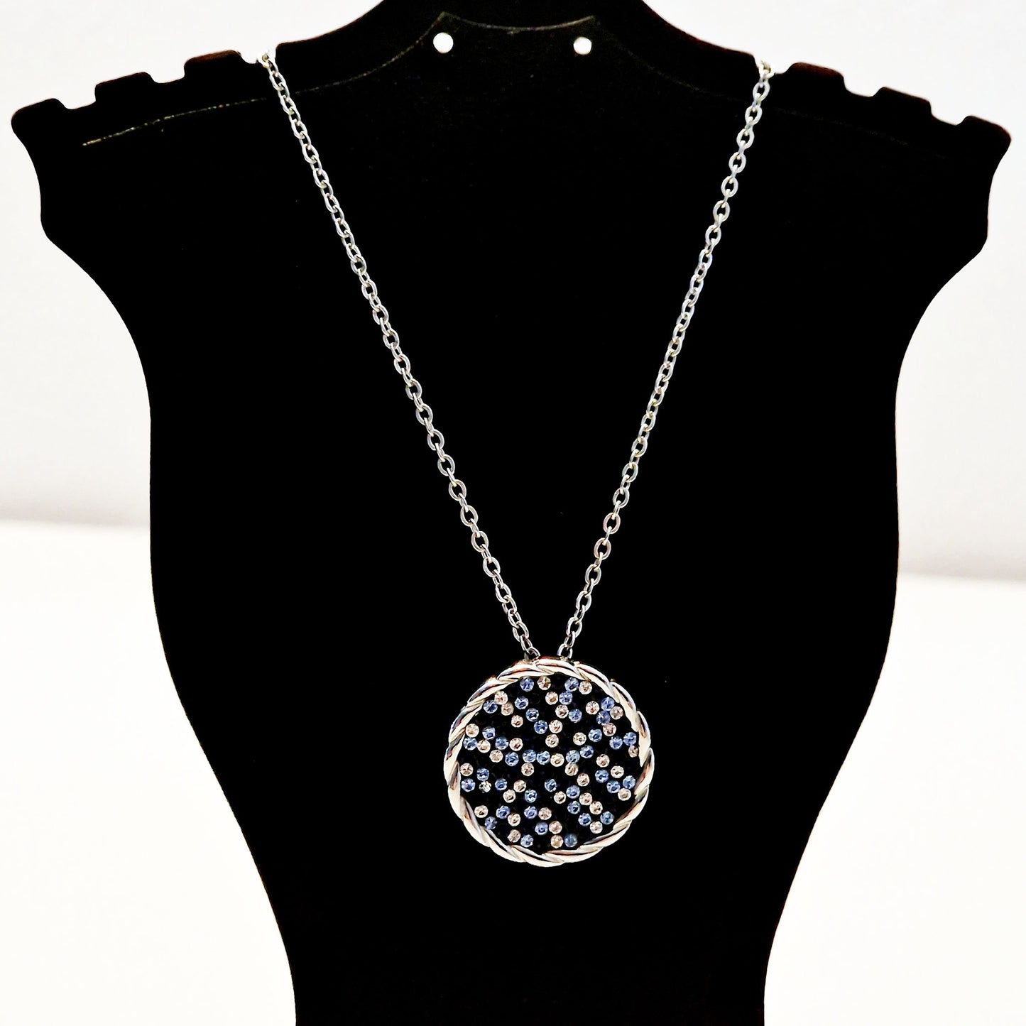 Stainless steel necklace - Blue Moon