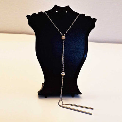 Stainless steel necklace - Carmina